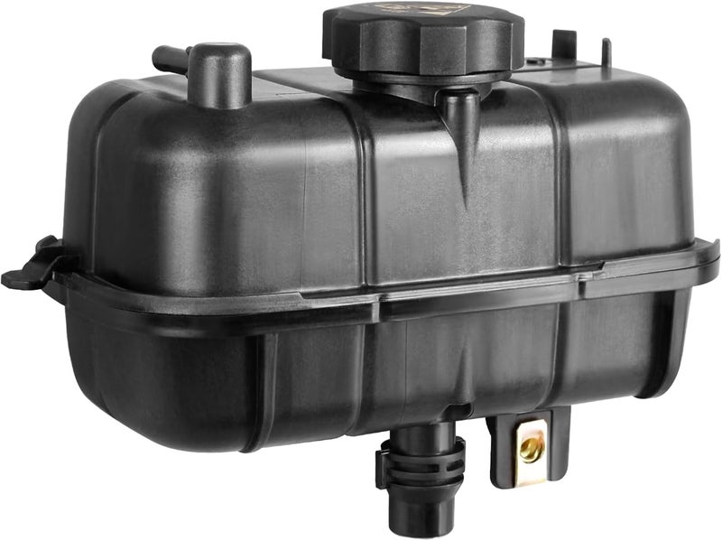 PYHAUTO Engine Coolant Reservoir Tank Recovery Bottle with Cap Compatible with Wrangler 2018 2019 2020 2021 2022 2023 2024 2.0L L4 Replace for 68364312AA 68364312AB 68364312AC - Image 1